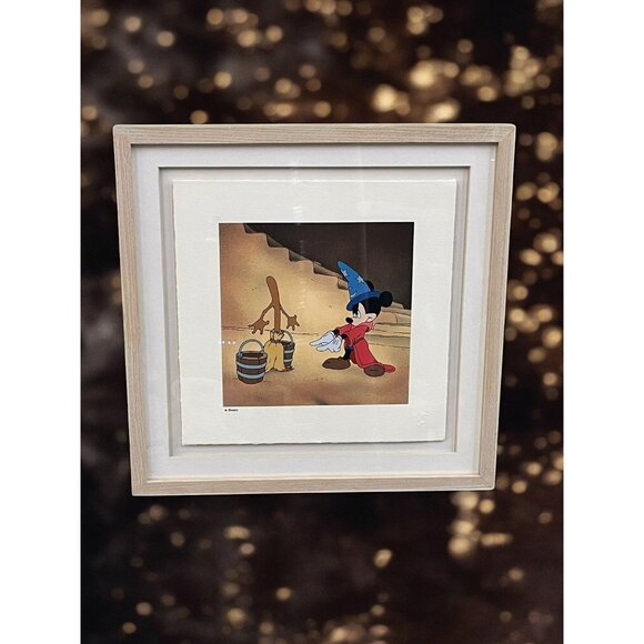1994 Limited Edition Mickey Mouse Fantasia The Sorcerer's Apprentice Serigraph